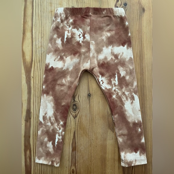 BNWT Jax & Lennon Leggings Tie Dye Terracotta 12-18m - Picture 3 of 3